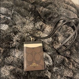 Coach lanyard